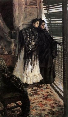 Pada The Balcony Spanyol Perempuan Leonora Dan Ampara 1889