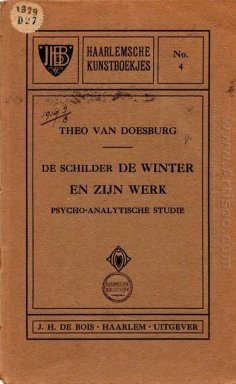 Abdeckung der Maler und sein Werk Psycho Analytic Study 1916