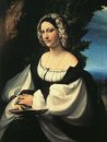 Retrato de um Gentlewoman 1519