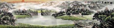 Mountains and water - Chinese Painting