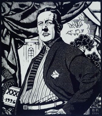 Portrait Of Aktor Soviet Nikolay Monakhov 1926