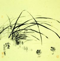 Orchid - kinesisk målning