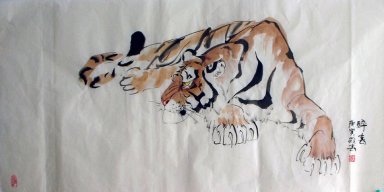 Tiger - Pittura cinese