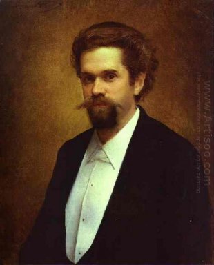 Portrait Der Cellist S Morozov 1884