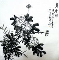 Chrysanthème - Chines peinture