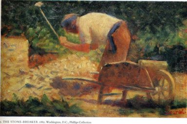 Stone Breaker y carretilla Le Raincy 1883