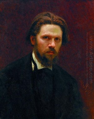 Öl Self Portrait 1874