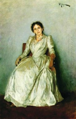 Portret van Sofia Petrovna Kuvshinnikov 1888