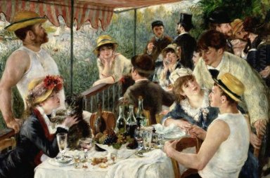 De Lunch Van De Boating Party 1881 1