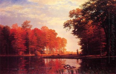 autumn woods 1886