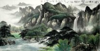 Montaña y agua - la pintura china