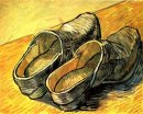 Ein Paar Leder-Clogs 1888