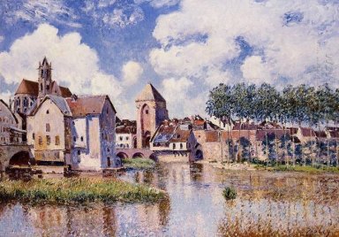 moret Loing der Porte de Bourgogne 1891