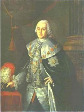 Retrato do general-em-chefe, o conde William W.Fermor