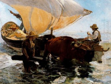Этюд к Comeback Of The рыболовства 1894