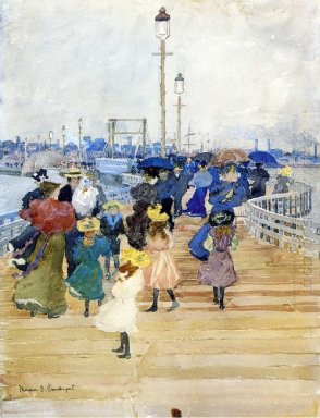 South Boston Pier Kallas också Atlantic City Pier 1896