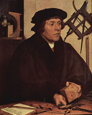 Portret van Nicolaas Kratzer 1528