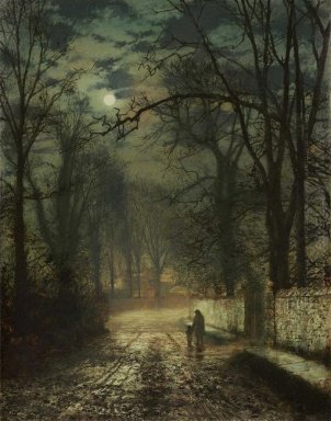 Een maanverlichte Lane 1874