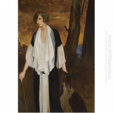 Portrait Of The Future Countess Henri De Boisgelin 1924
