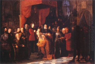 Coronation av den första kungen En D 1001 1889
