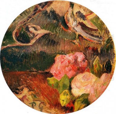 Fiori e un uccello