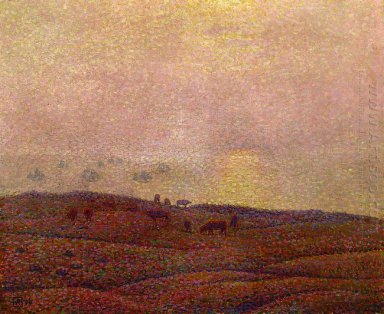 Kor i en landskap 1899