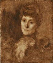 Retrato de uma mulher (possivelmente Madame Keyser)