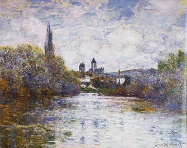 Vetheuil The Arm Kecil Of The Seine