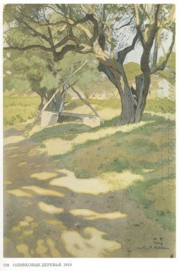 Оливковые деревья 1929