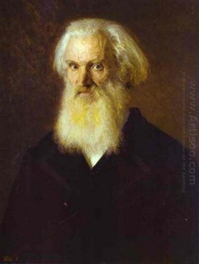 Retrato del artista Mikhail Dyakonov 1875
