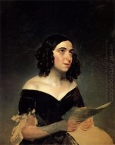 Portrait Of A Singer Ya Petrova