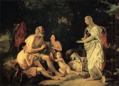 Erminia et les bergers