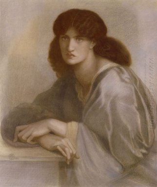 Kvinno S Fönster Jane Morris 1880