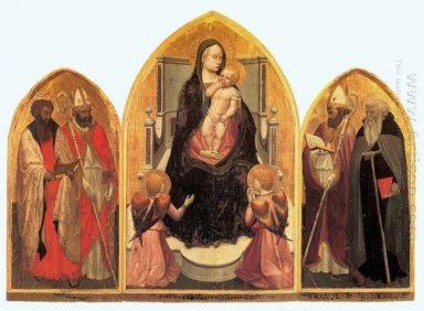 Санкт Ювенал Триптих 1422