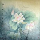 Lotus - peinture chinoise