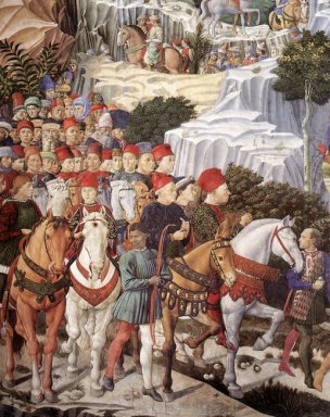 Procession Of The Magus Balthazar Detail 1461 2