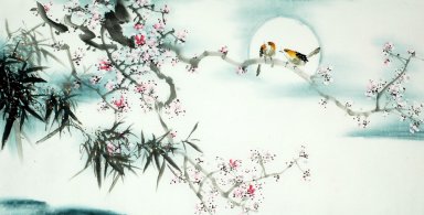 Plum Blossom - Lukisan Cina