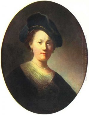 Buste d\'une jeune femme dans un bonnet 1632