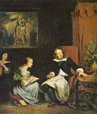 Milton Dictated To His Daughters The Paradise Lost