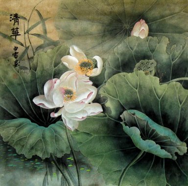 Lotus - Chinesische Malerei