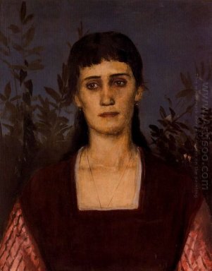 Porträt von Clara Bruckmann b Böcklin