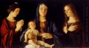 Jungfrau und Kind mit St. Katharina und Maria Magdalena
