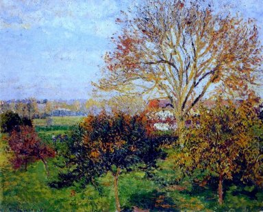 mañana de otoño en Eragny 1897