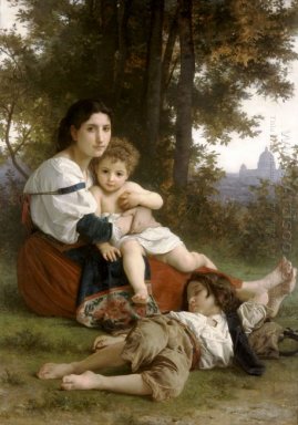 Mutter und Kinder 1879