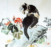 Cat - Peinture chinoise