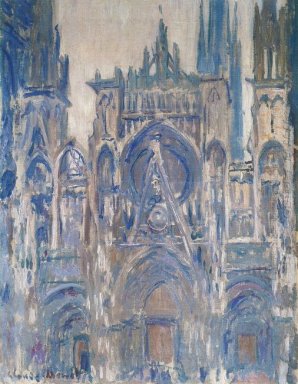 Kathedraal van Rouen Studie van de Portal