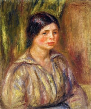 Büste einer jungen Frau 1913