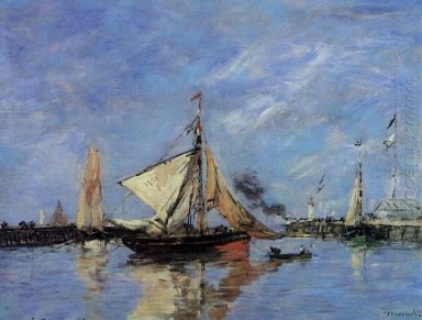 Trouville The Jettys High Tide 1890