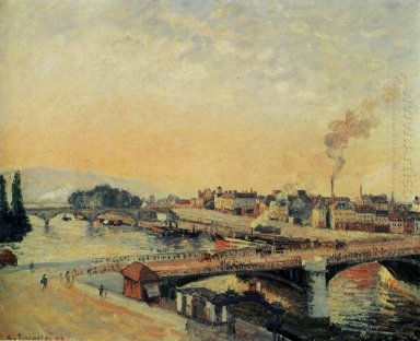 Lever de soleil à Rouen 1898