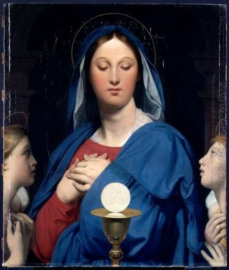 La Vierge de la ville hôte 1866